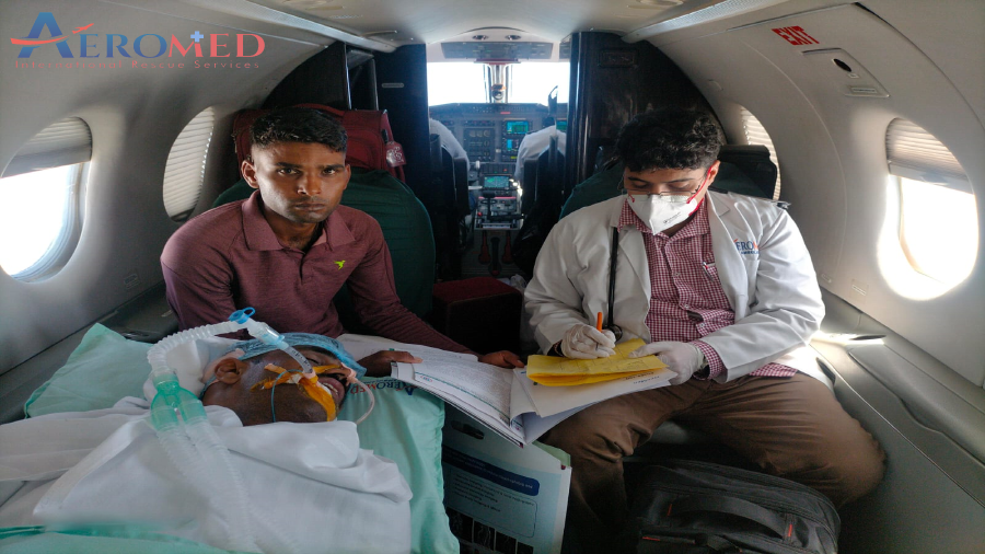 All About the Aeromed Air Ambulance Services in Delhi in Short to Deliver Fully-Featured Patient Transfer